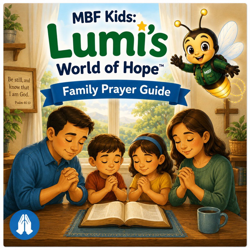 Family Prayer Guide — MBF Kids: Lumi's World of Hope cover